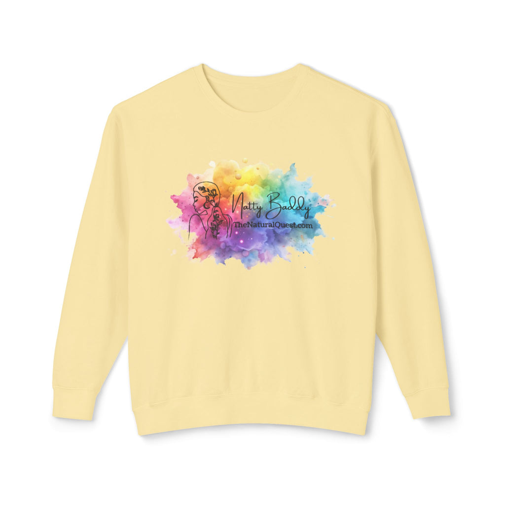 Natty Baddy Color Pop Crewneck Sweatshirt