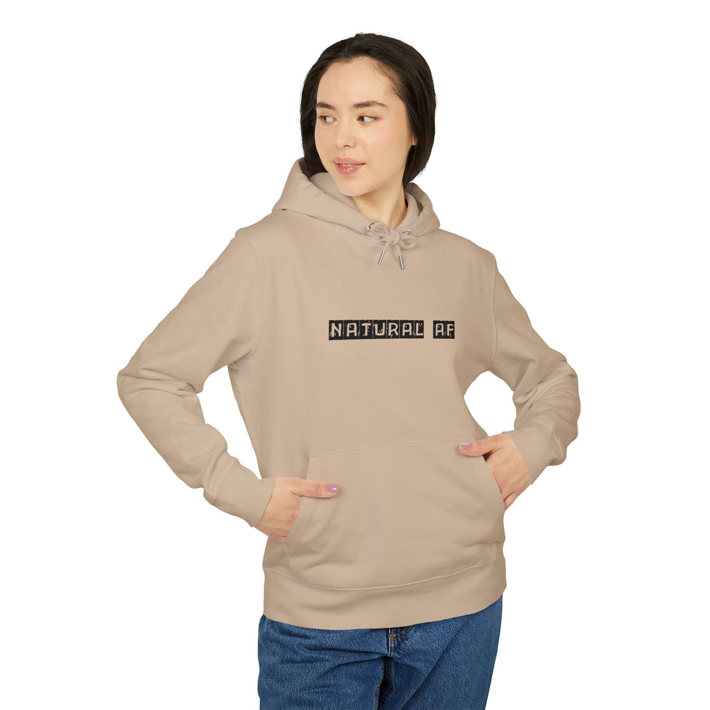 Natural AF pocket Hoodie — Graphic Pullover