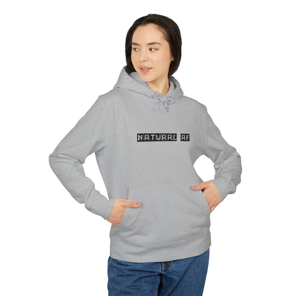 Natural AF pocket Hoodie — Graphic Pullover