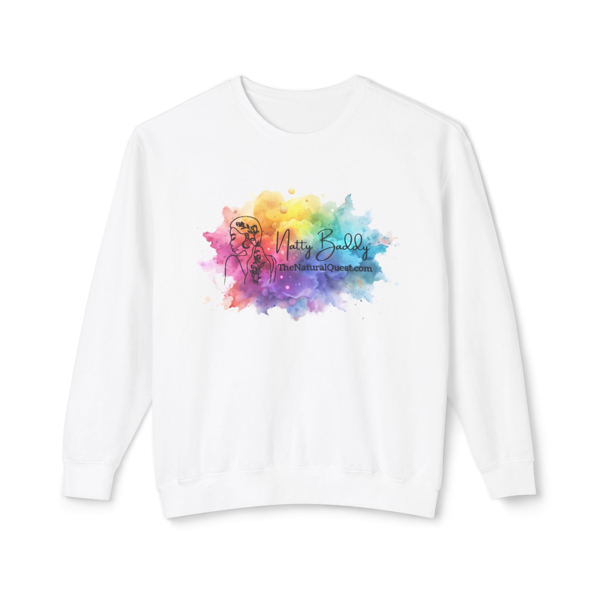 Natty Baddy Color Pop Crewneck Sweatshirt