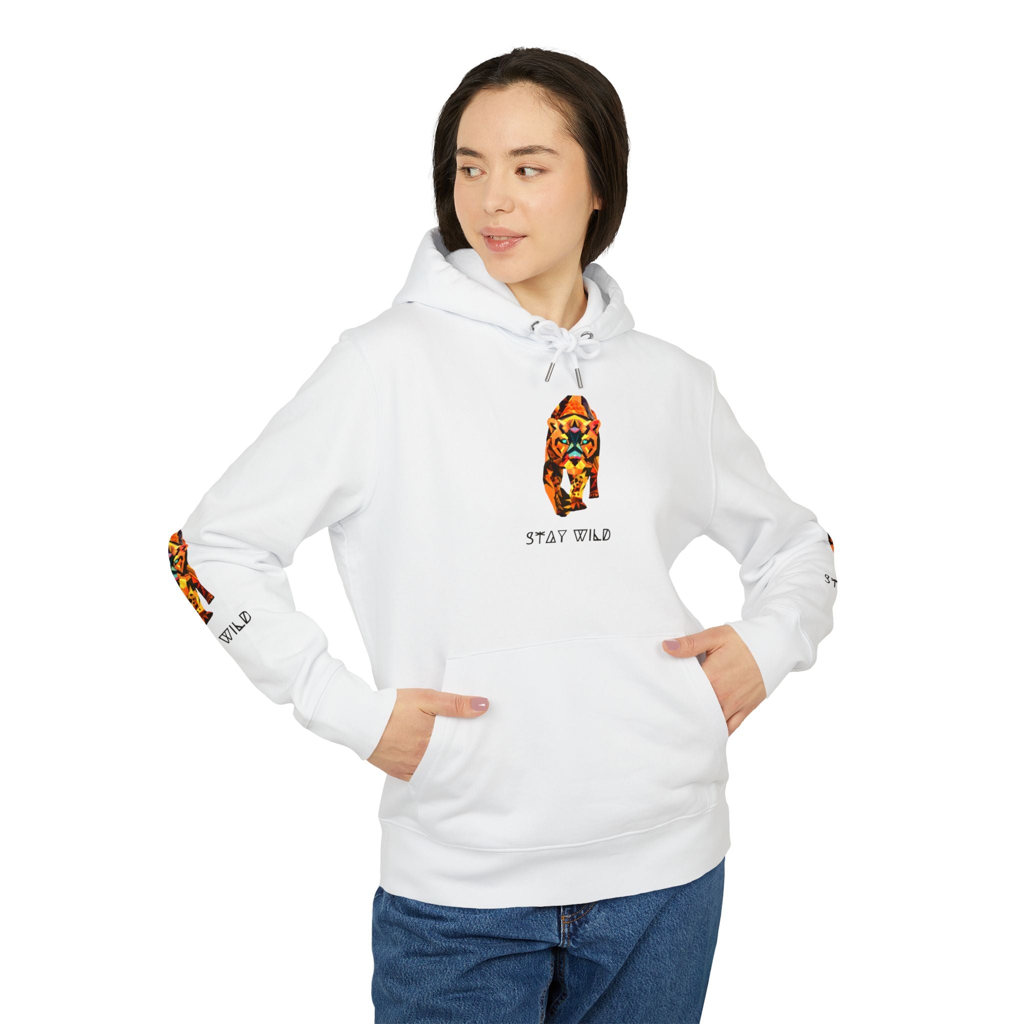 Stay Wild Pocket Hoodie — Graphic Pullover