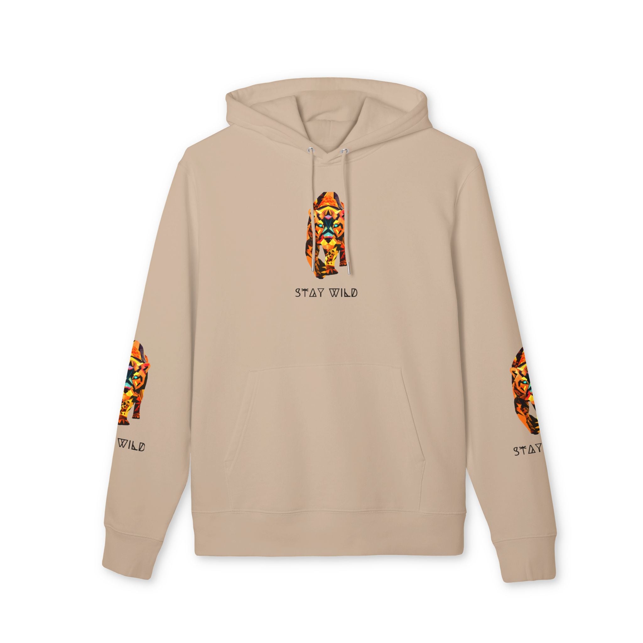 Stay Wild Pocket Hoodie — Graphic Pullover