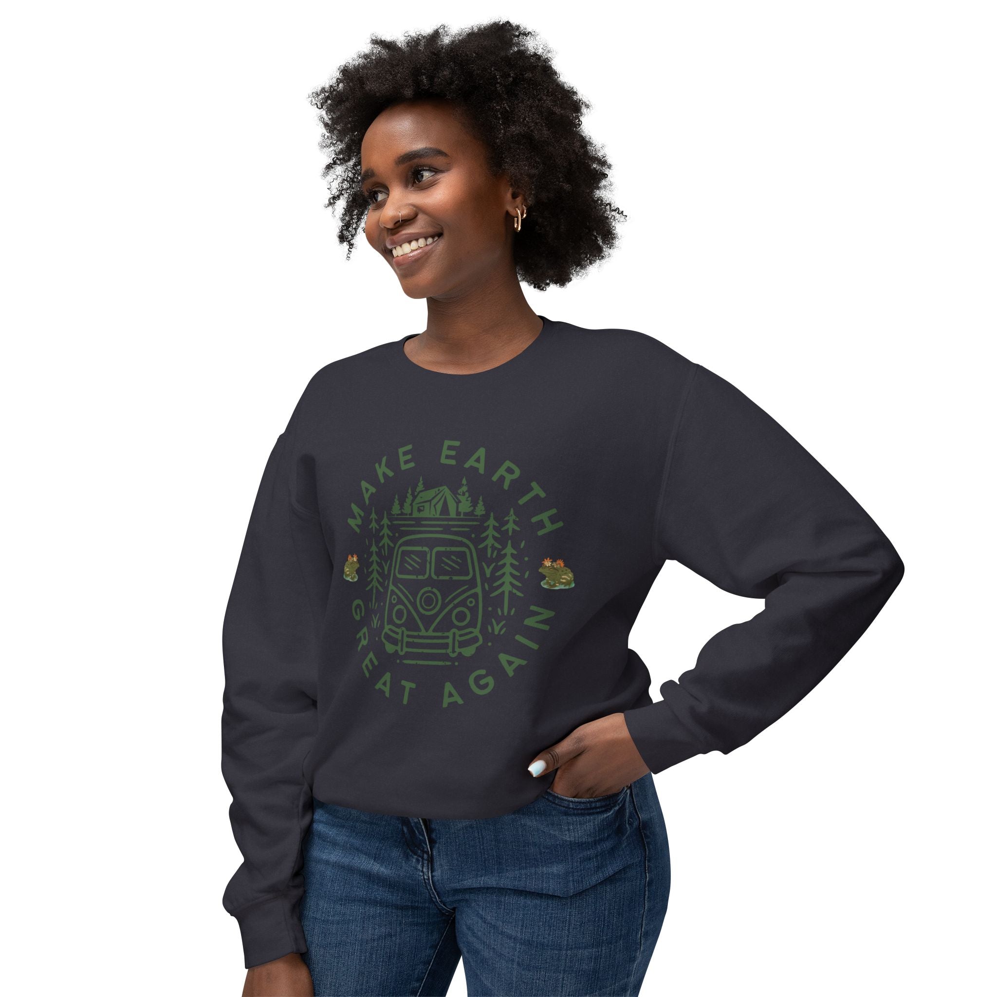 Make Earth Great Again Sweatshirt — Eco Camper Crewneck