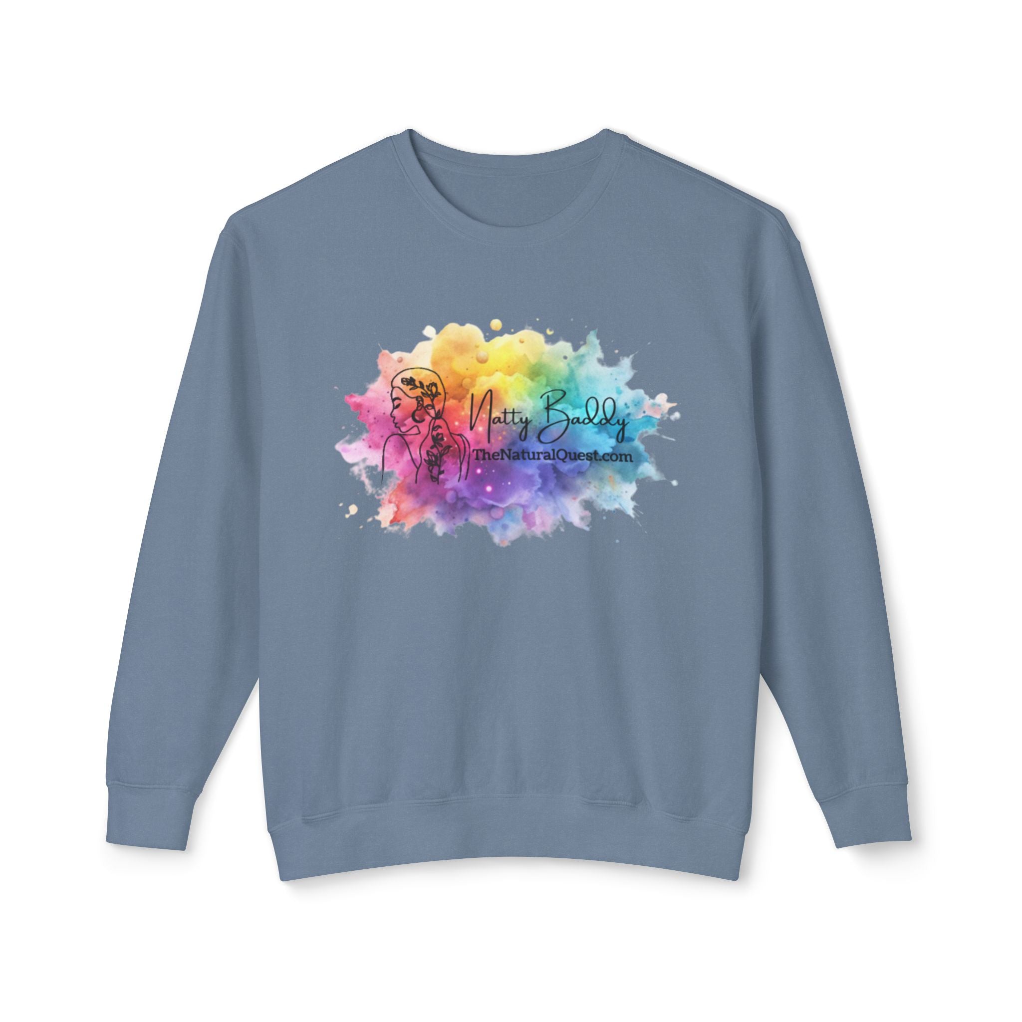Natty Baddy Color Pop Crewneck Sweatshirt