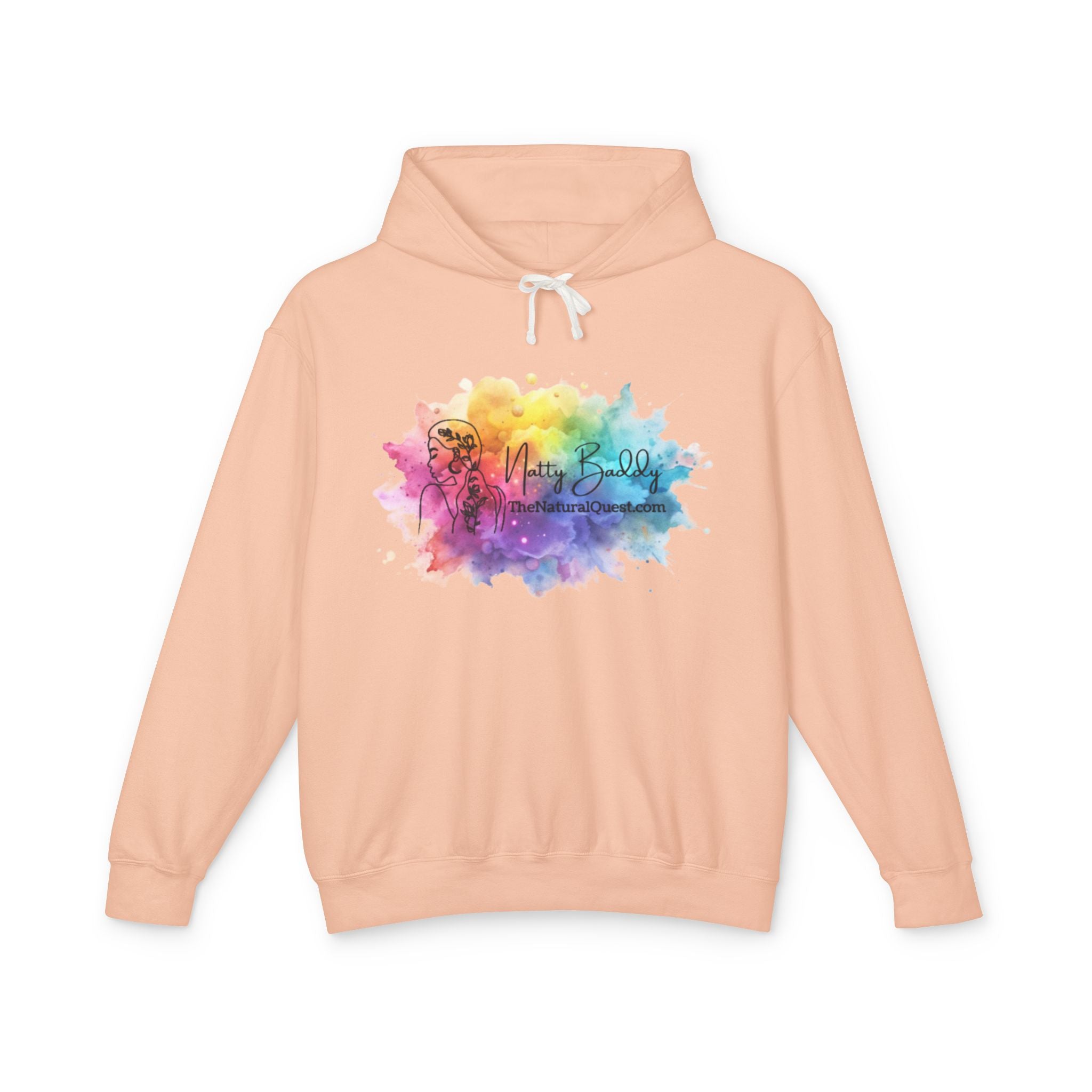 Natty Baddy Color Pop Hoodie – Bold, Natural, Unapologetically You