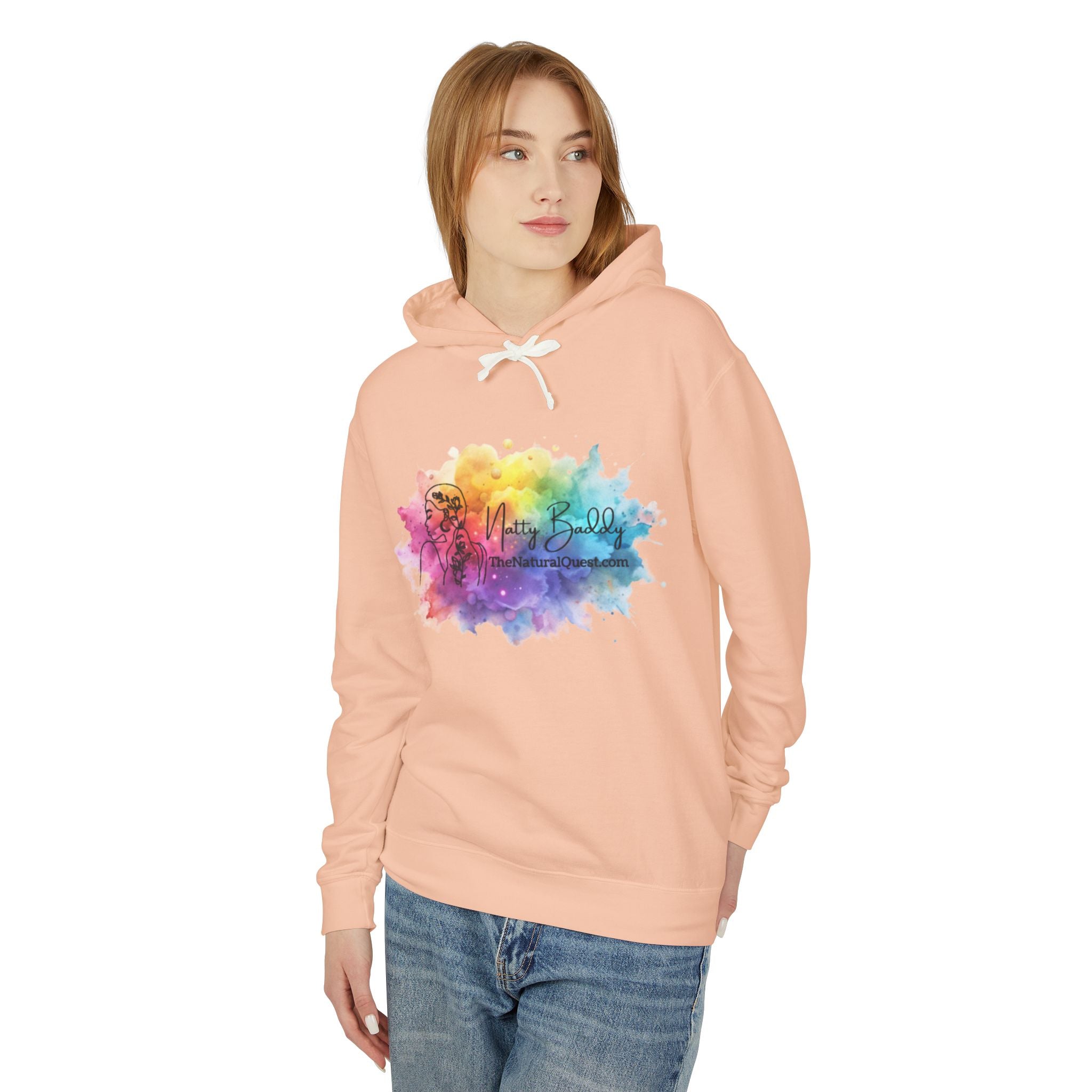 Natty Baddy Color Pop Hoodie – Bold, Natural, Unapologetically You