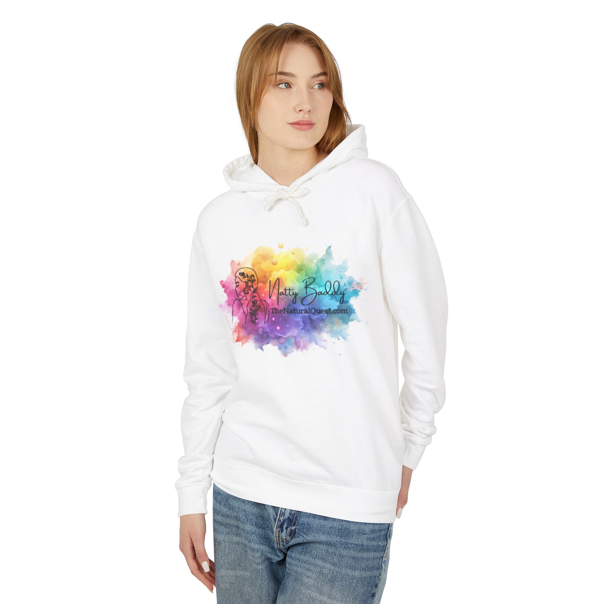 Natty Baddy Color Pop Hoodie – Bold, Natural, Unapologetically You