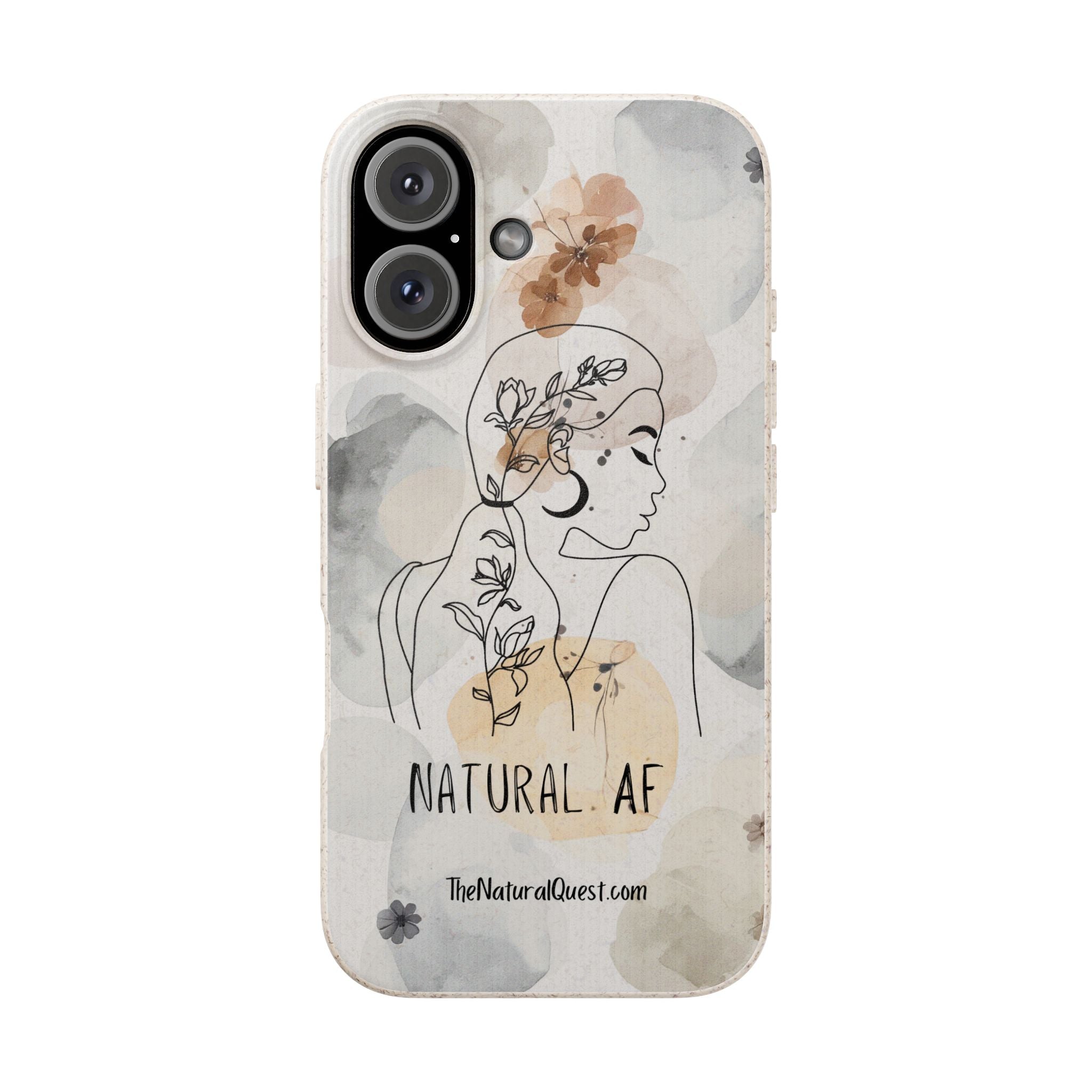 Biodegradable Phone Case – Natural AF Edition