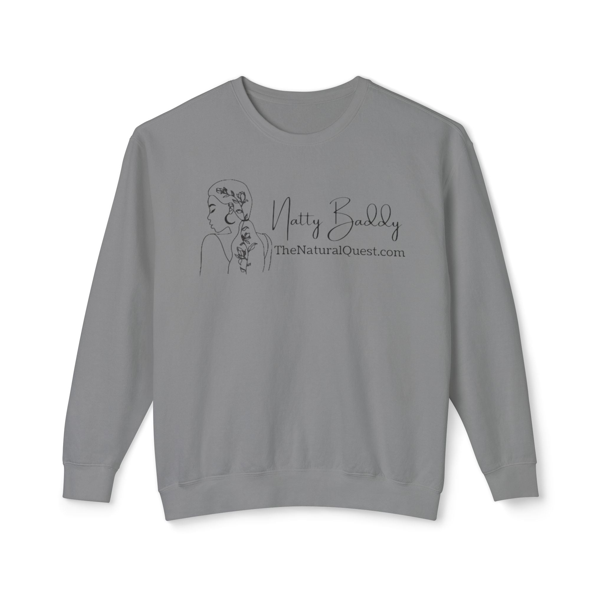 Natty Baddy Line Art Crewneck Sweatshirt