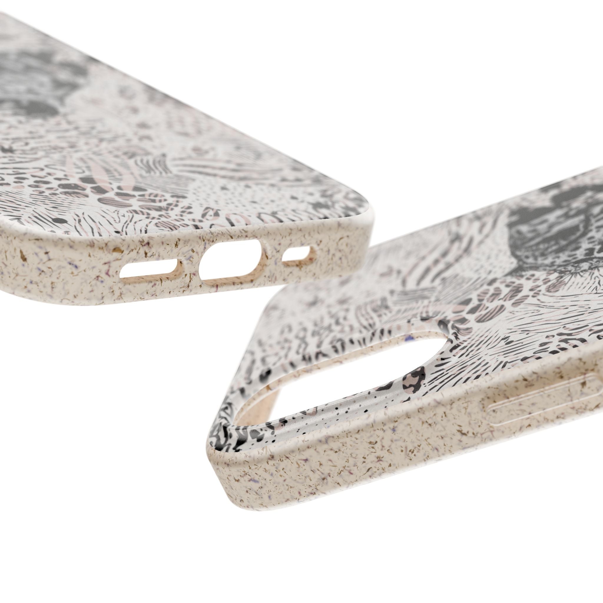 Biodegradable Leopard Phone Case — Eco-Friendly Wildlife Print
