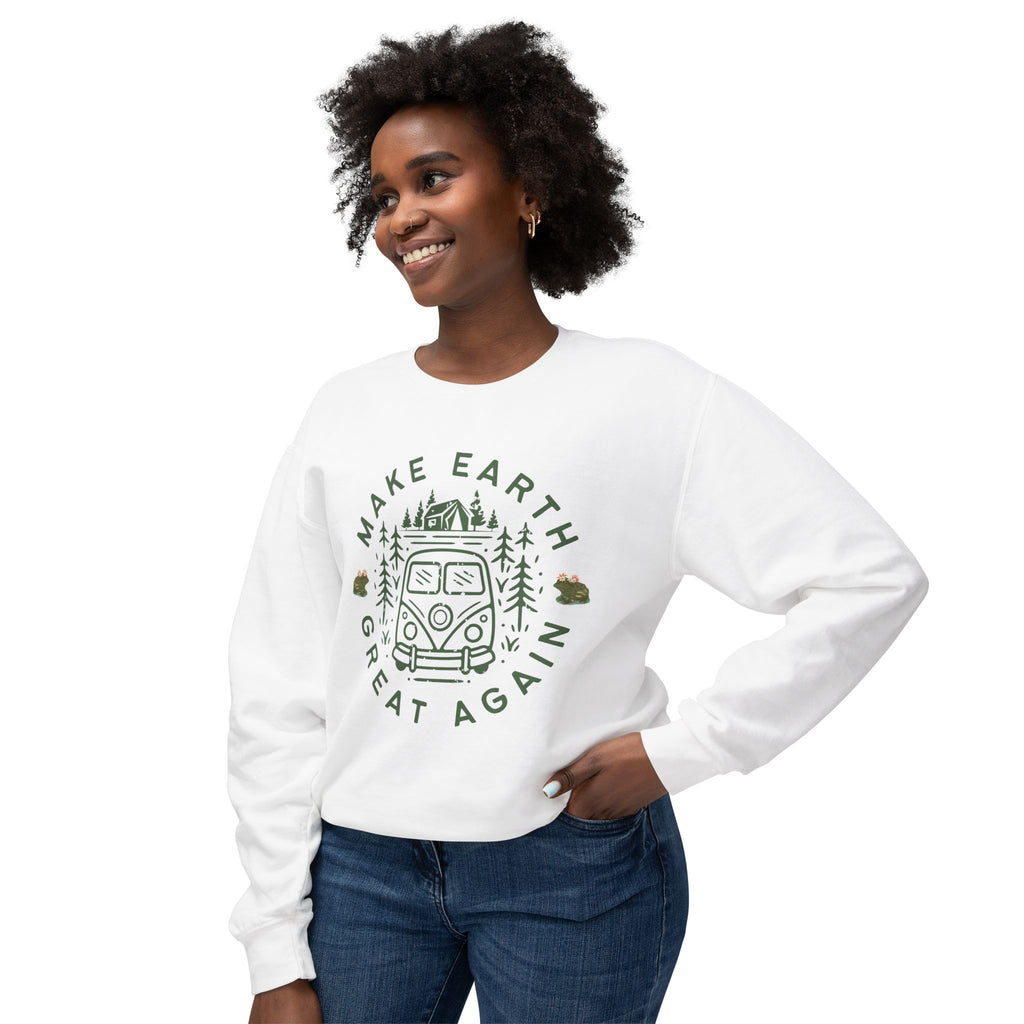 Make Earth Great Again Sweatshirt — Eco Camper Crewneck