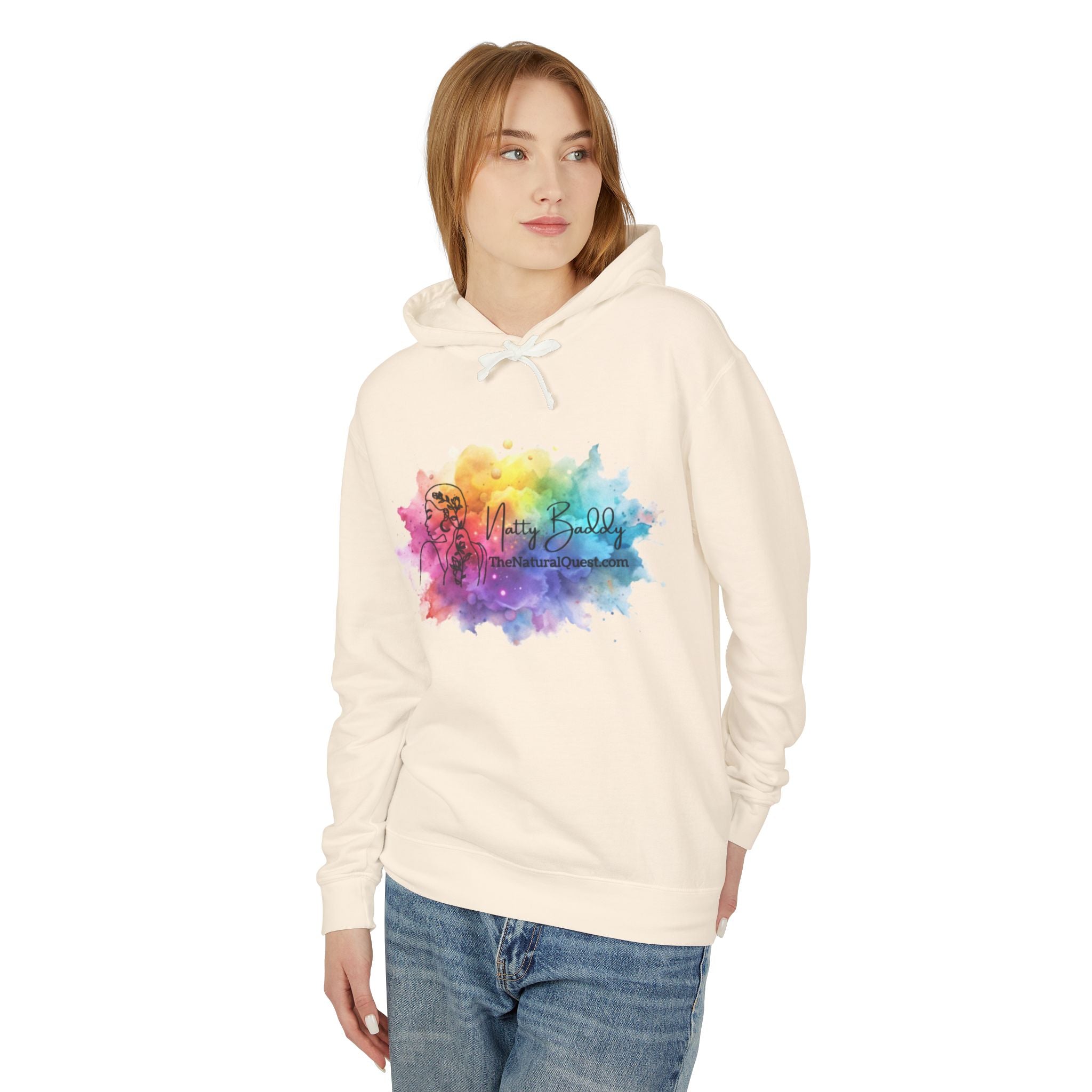 Natty Baddy Color Pop Hoodie – Bold, Natural, Unapologetically You