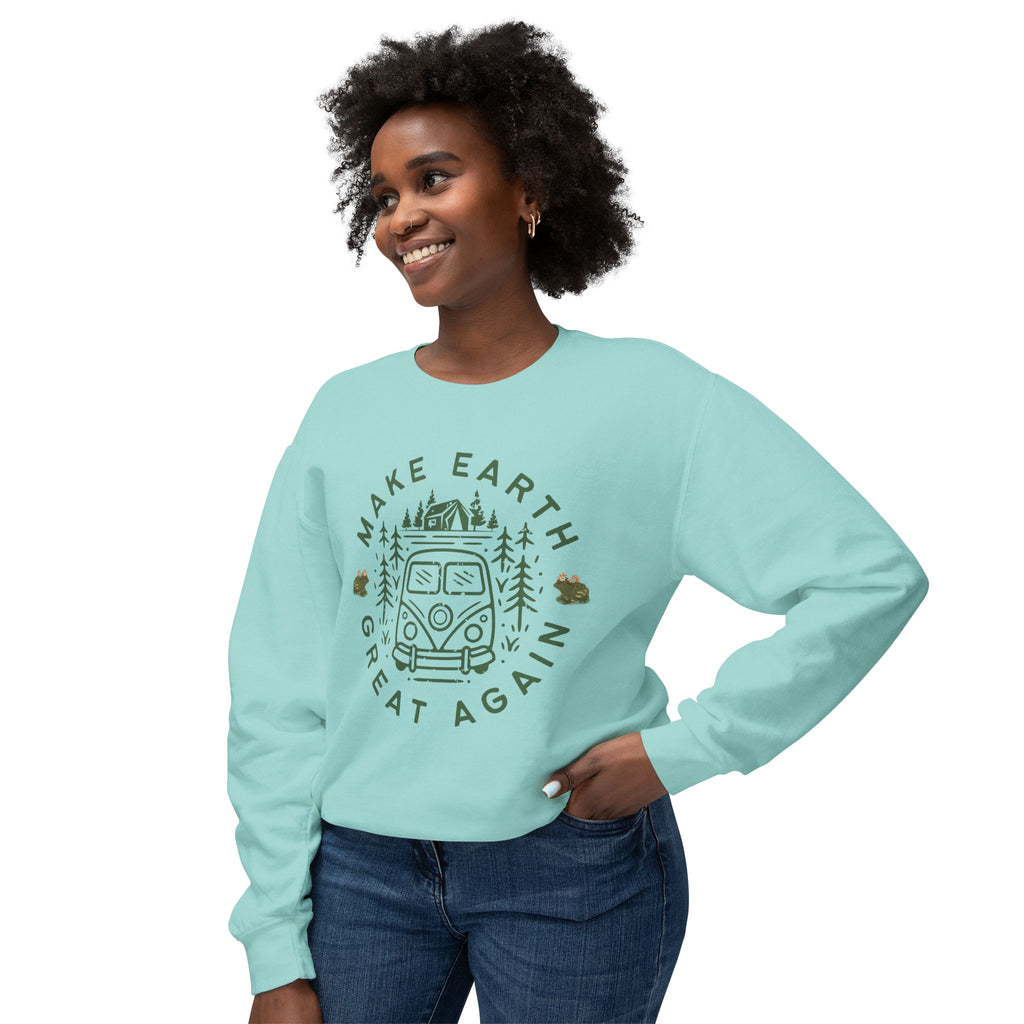 Make Earth Great Again Sweatshirt — Eco Camper Crewneck