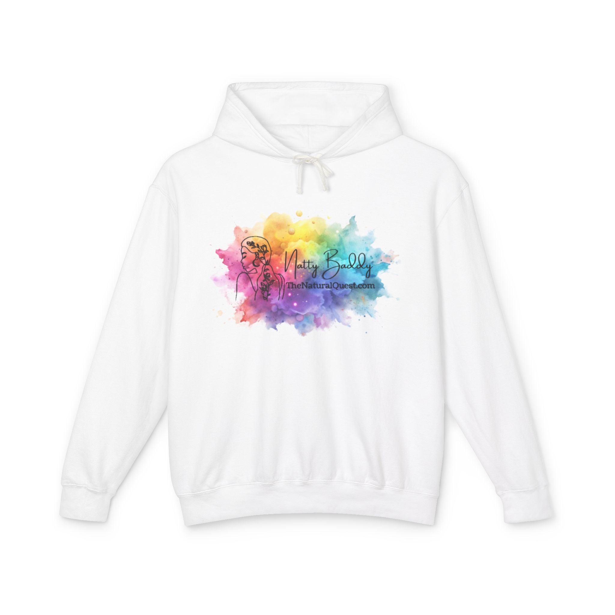 Natty Baddy Color Pop Hoodie – Bold, Natural, Unapologetically You