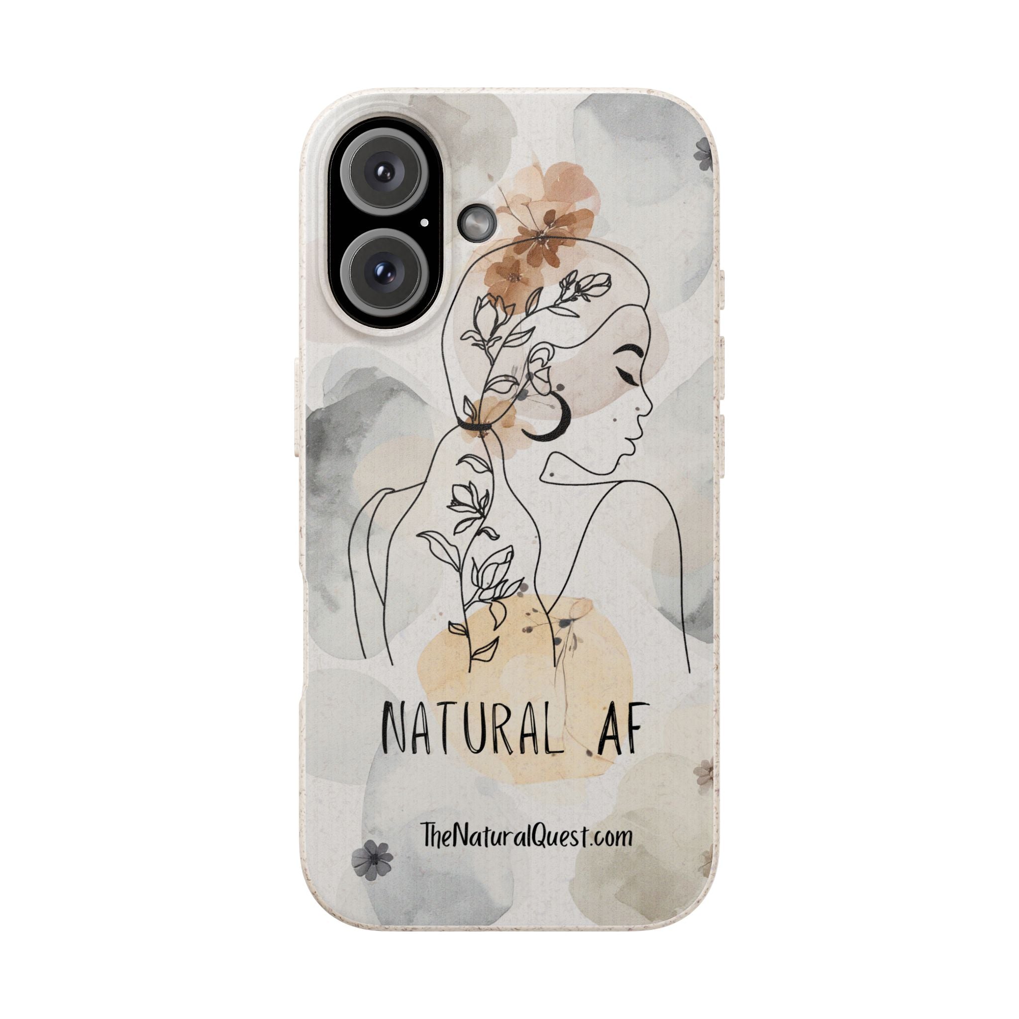 Biodegradable Phone Case – Natural AF Edition