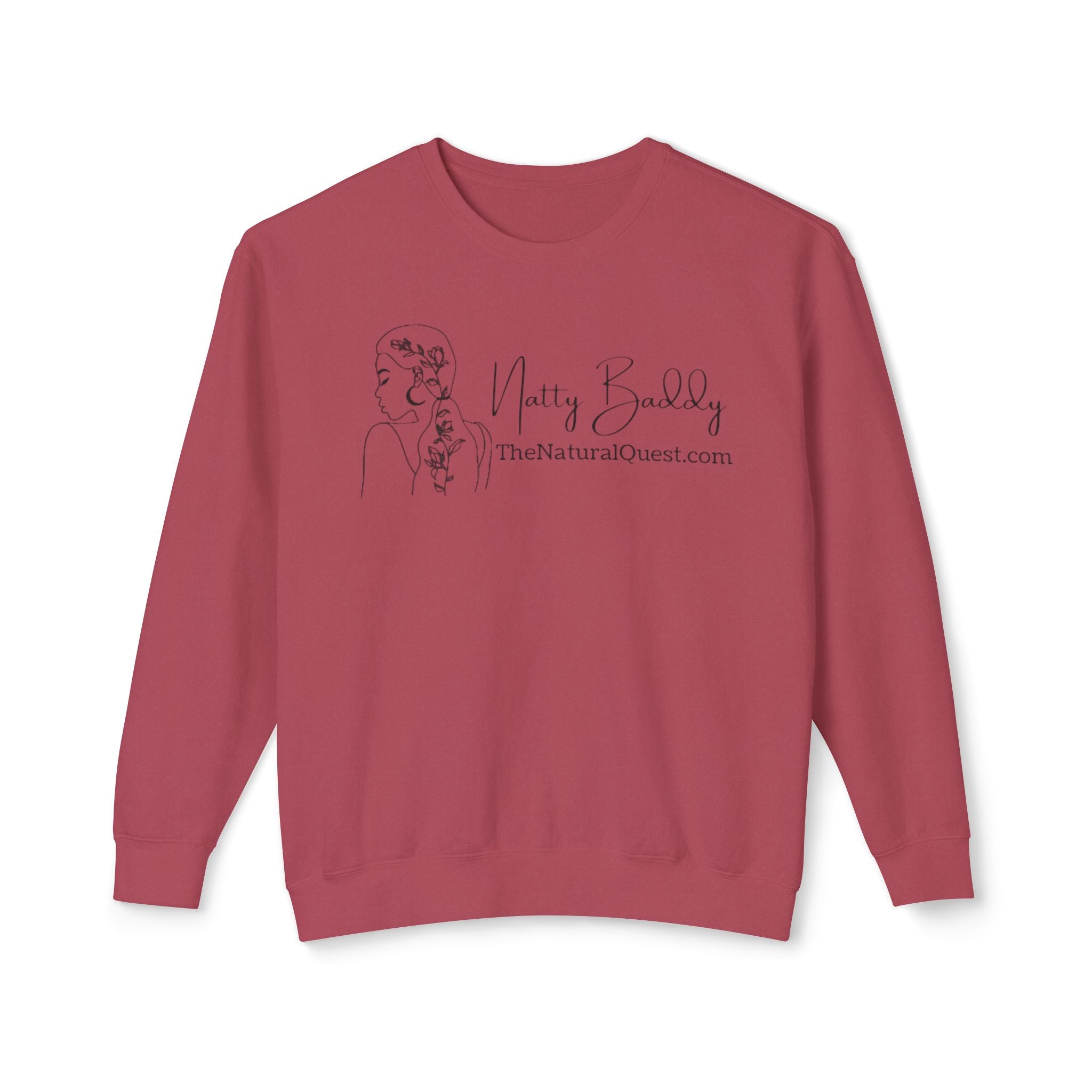 Natty Baddy Line Art Crewneck Sweatshirt